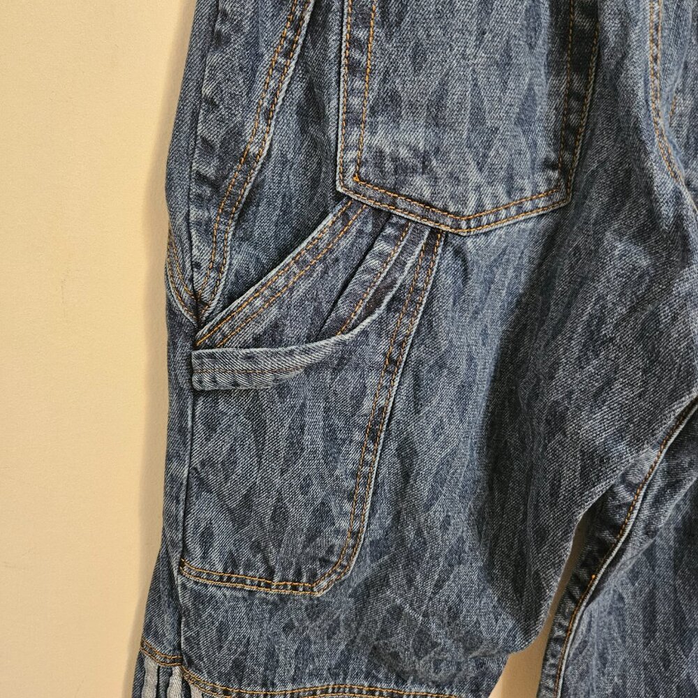 Adidas x IVY PARK Women's Denim Joggers Jeans XS Monogram Blue - Picture 13 of 14